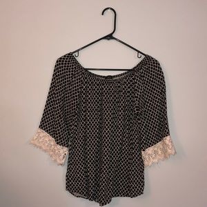 kii - 3/4 Sleeve Printed Shirt